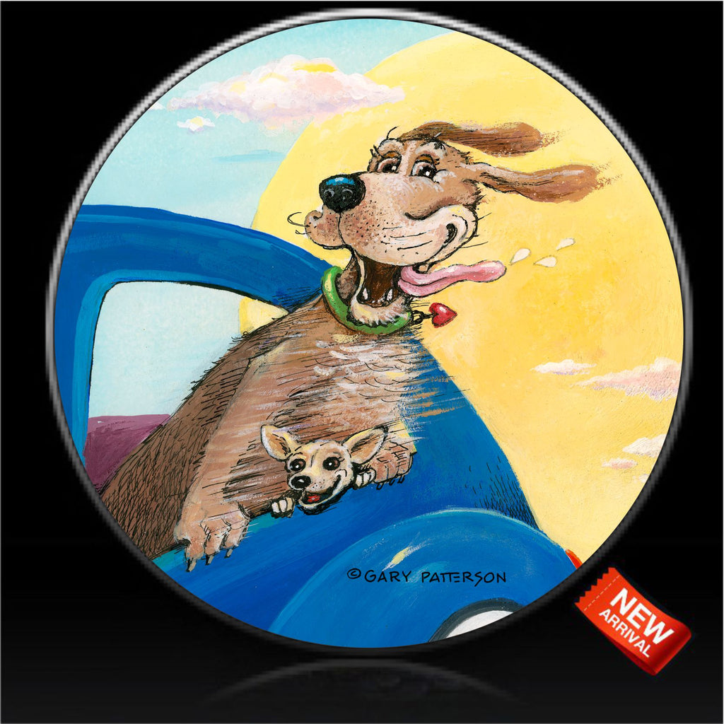 Love dogs? We have got some new spare tire cover designs!