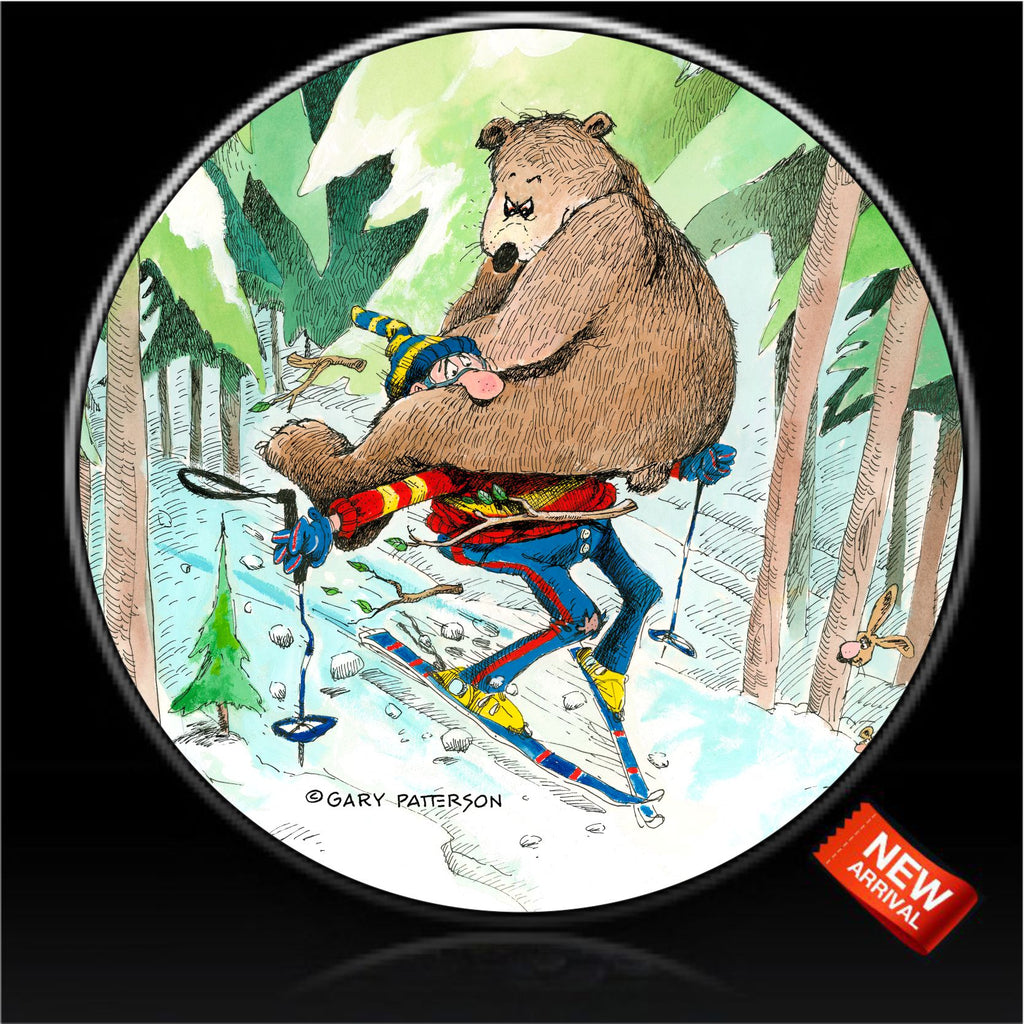 Hit the ski slopes with these new winter spare tire cover designs