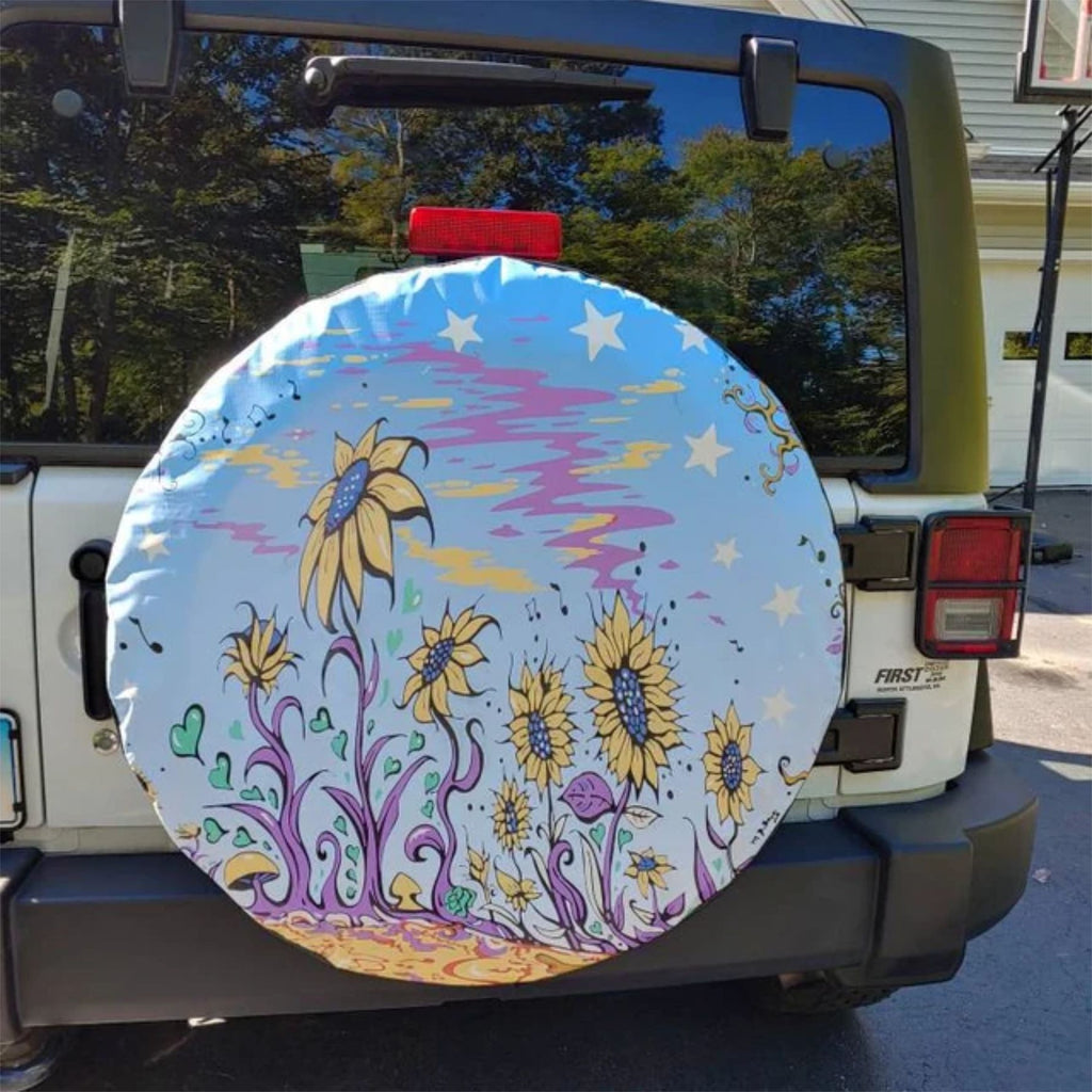 Sunflower field blue tones from Dubois Studios