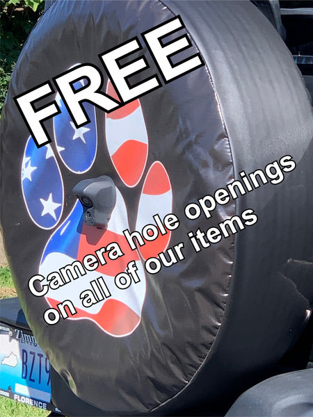 Sun Face Flames Spare Tire Cover Mike Dubois©-Custom made to your exact tire size