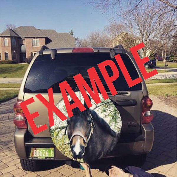 Softball Spare Tire Cover-Custom made to your exact tire size