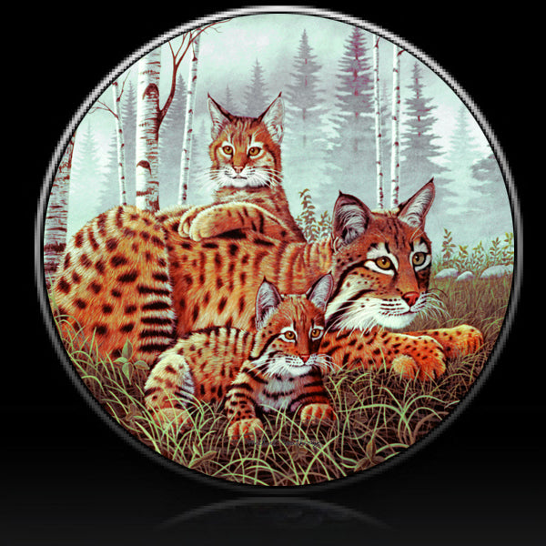 bobcat and cubs spare tire cover