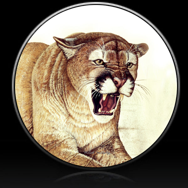 Cougar wild spare tire cover