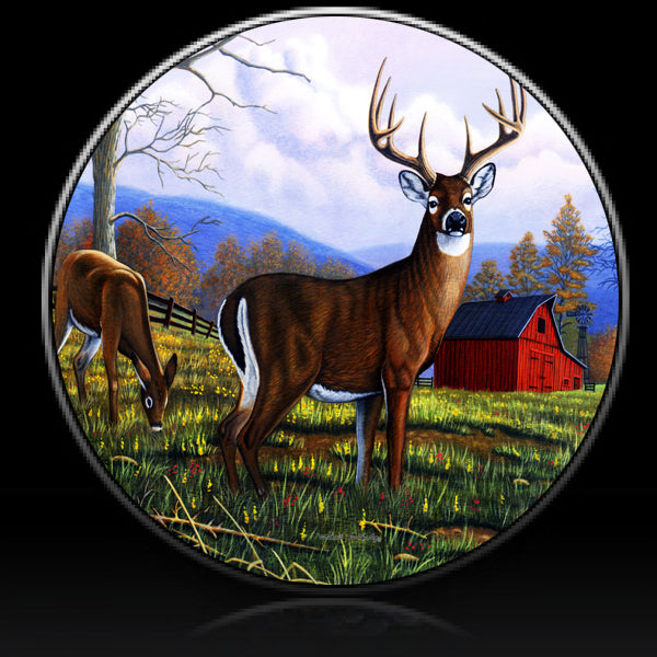 Deer secrets unaware spare tire cover