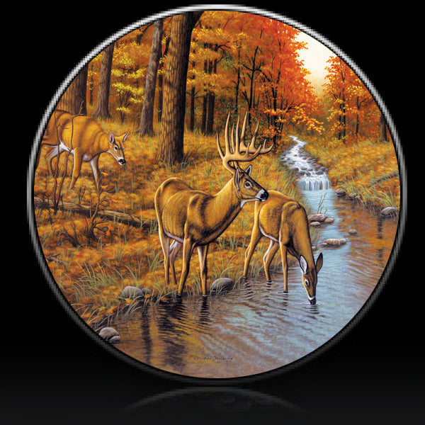 Deer Symonds Creek spare tire cover