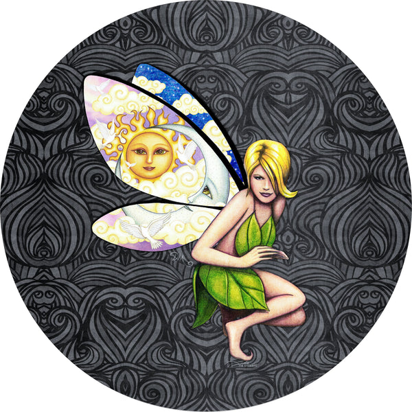 Earth Fairy Spare Tire Cover Dan Morris©-Custom made for your exact tire size