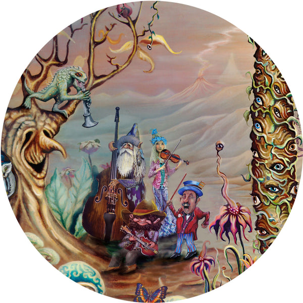 Gnome Band Spare Tire Cover Mike Dubois©-Custom made to your exact tire size