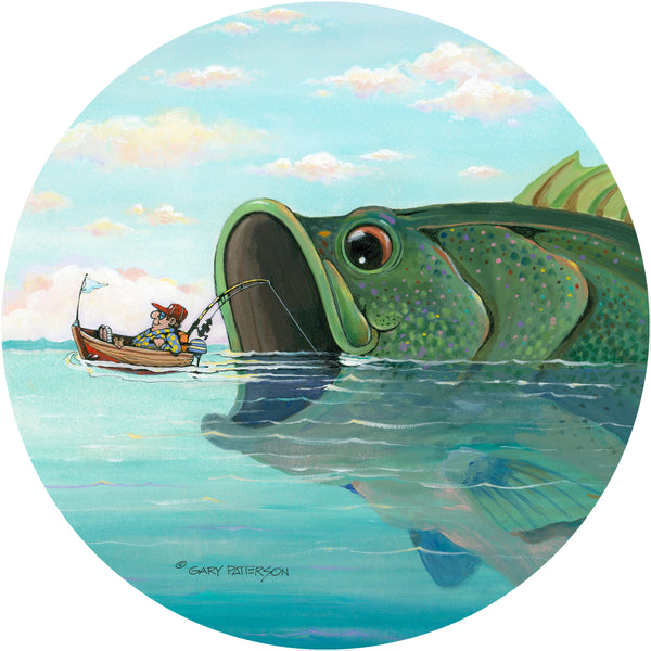Fish Lazy Day Afternoon Spare Tire Cover Gary Patterson©-Custom made to your exact tire size