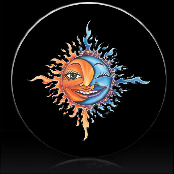Moon Sun Yin Yang Mike Dubois©-Custom made to your exact tire size
