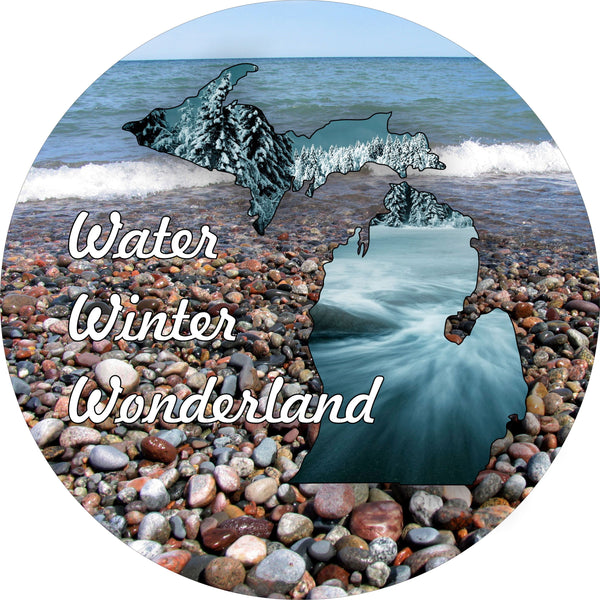 Michigan Spare Tire Cover-Custom made to your exact tire size