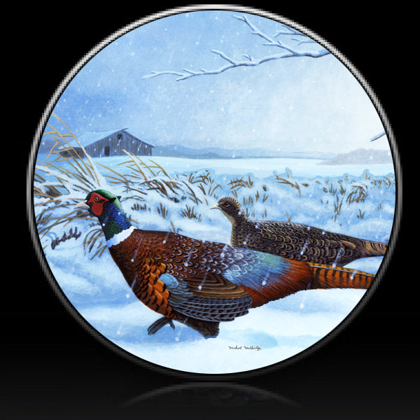 Pheasants spare tire cover
