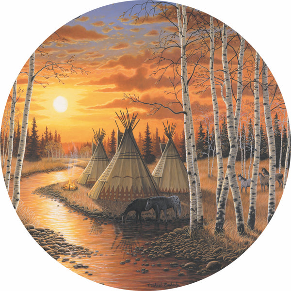 River of Time Spare Tire Cover Michael Matherly©-Custom made to your exact tire size