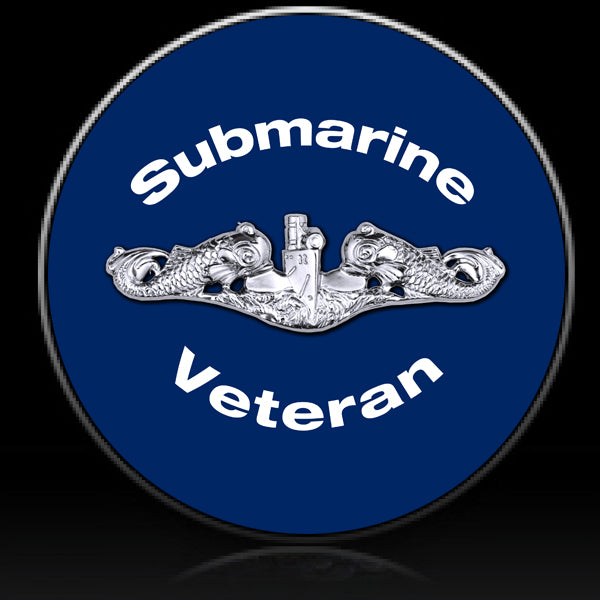 Navy submarine veteran spare tire cover