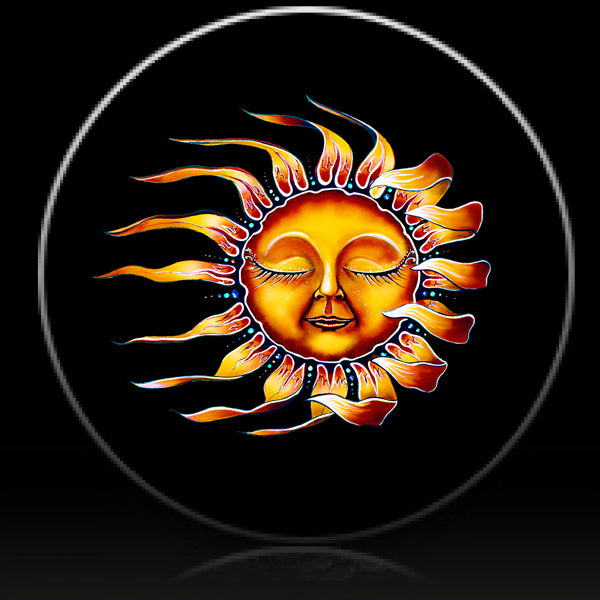 Sun Sleeping Spare Tire Cover Mike Dubois©-Custom made to your exact tire size