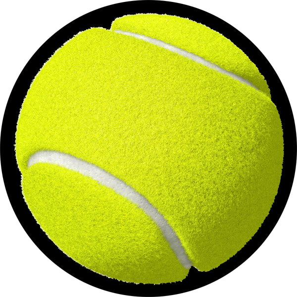 Tennis Ball Spare Tire Cover-Custom made to your exact tire size