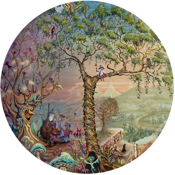 Gnome Trees Spare Tire Cover Mike Dubois©-Custom made to your exact tire size