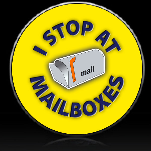 I stop at mailboxes spare tire cover