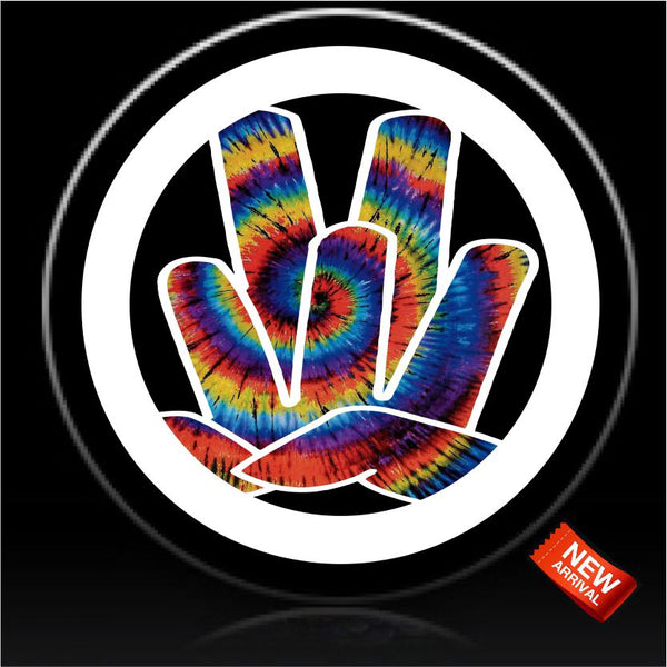 Bus Peace Sign Spare Tire Cover-Custom made to your exact tire size