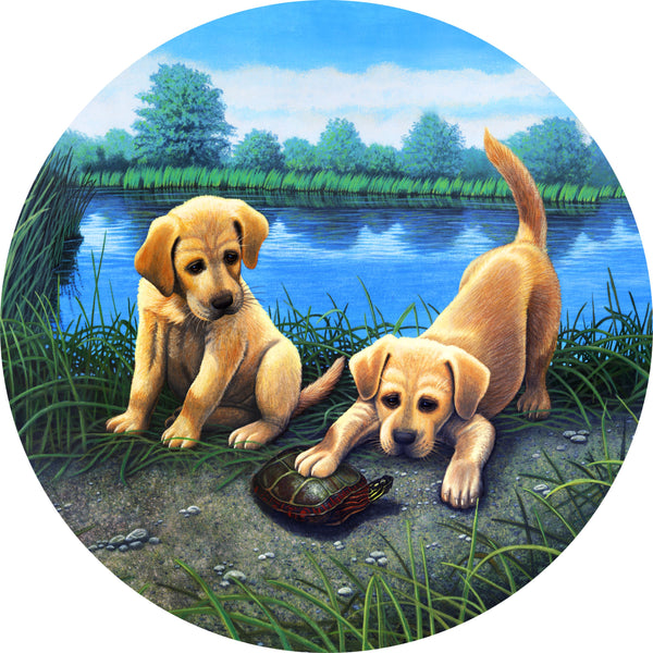 Dog What's Up Pup Spare Tire Cover Michael Matherly©-Custom made to your exact tire size