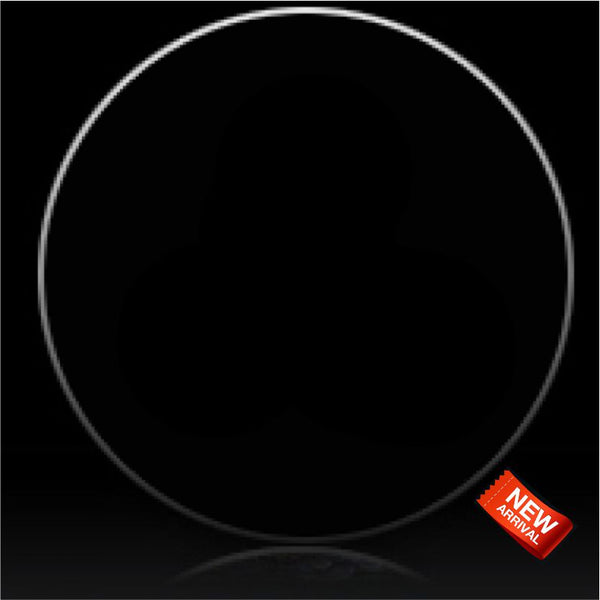 Solid black spare tire cover