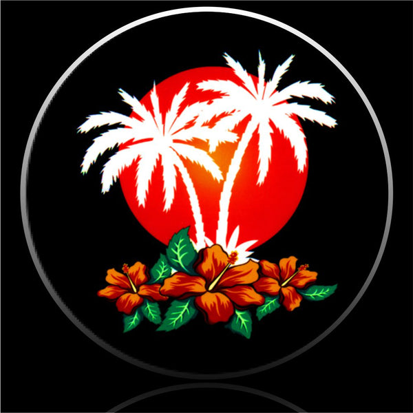 Aloha red spare tire cover