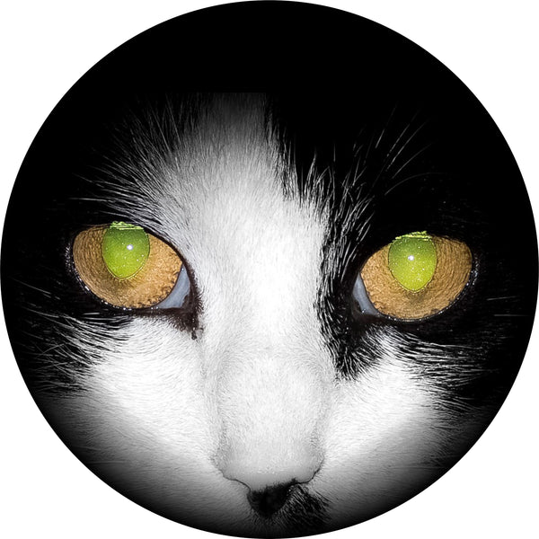Cat Eyes Spare Tire Cover-Custom made to your exact tire size