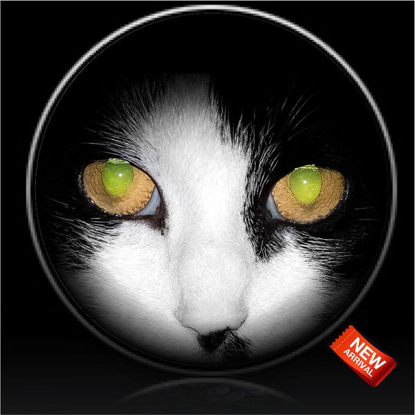 Cat eyes spare tire cover