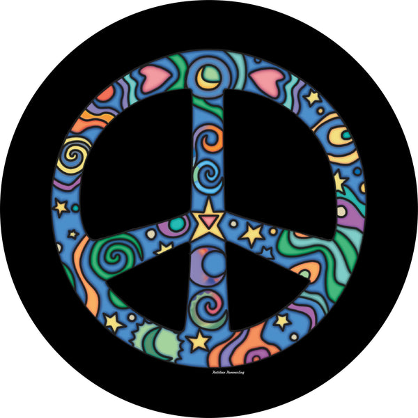 Cosmos Peace Kathleen Kemmerling©-Custom made to your exact tire size