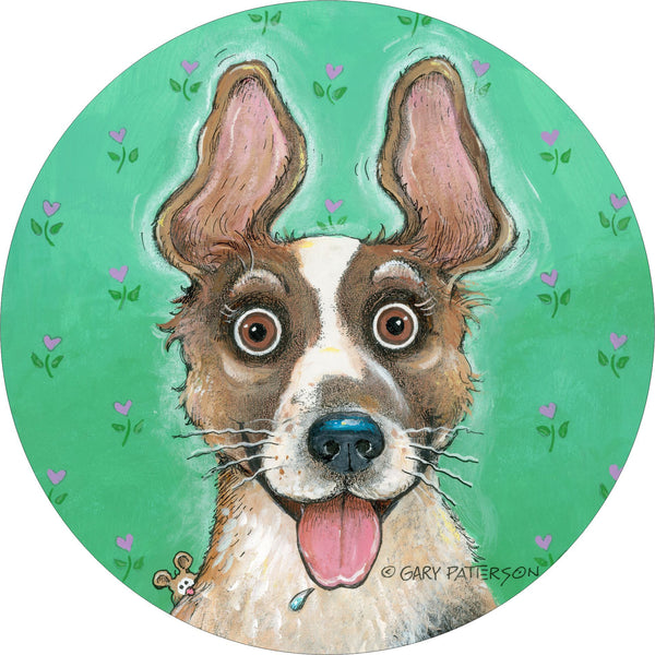 Dog Surprise! Spare Tire Cover Gary Patterson©-Custom made to your exact tire size