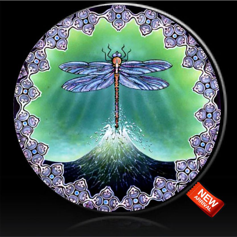 Dragonfly escape spare tire cover