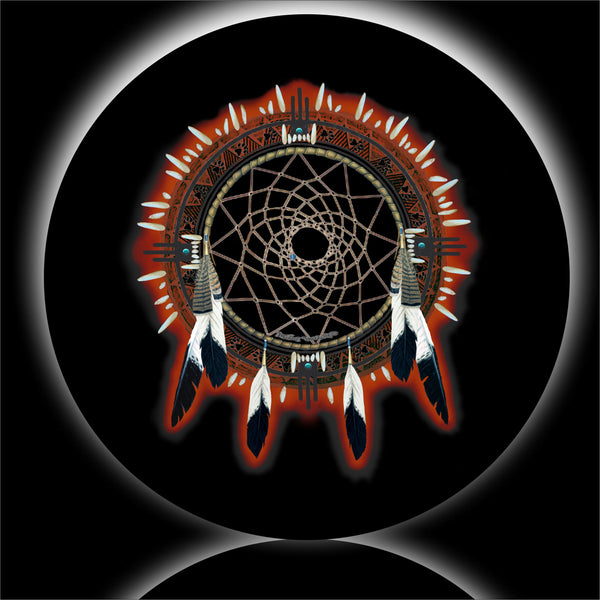 Dream catcher red spare tire cover