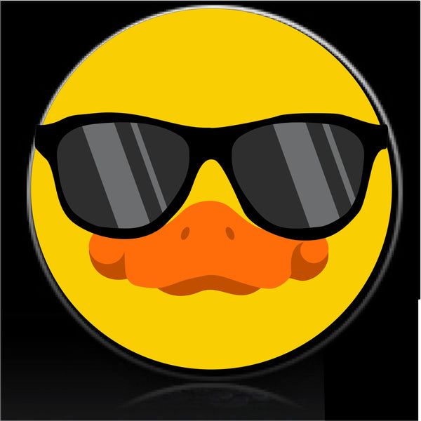 duck with sunglasses