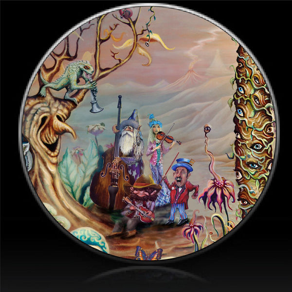 Gnome band spare tire cover