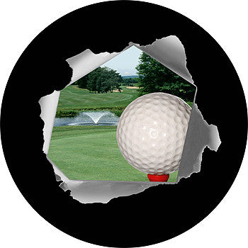 Golf Spare Tire Cover-Custom made to your exact tire size
