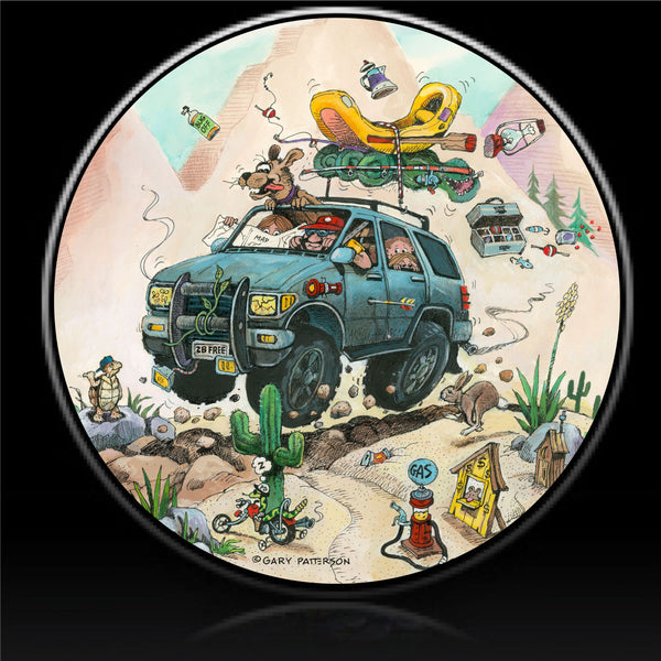 Great escape vacation trip spare tire cover