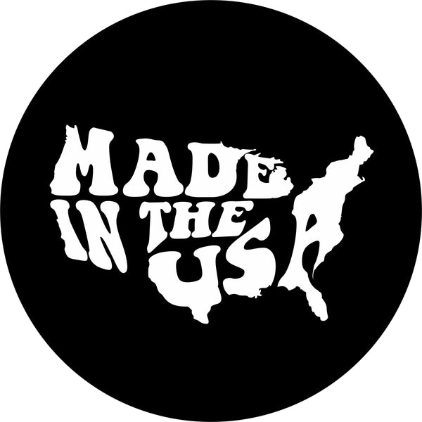 Made in the USA WHITE Spare Tire Cover-Custom made to your exact tire size