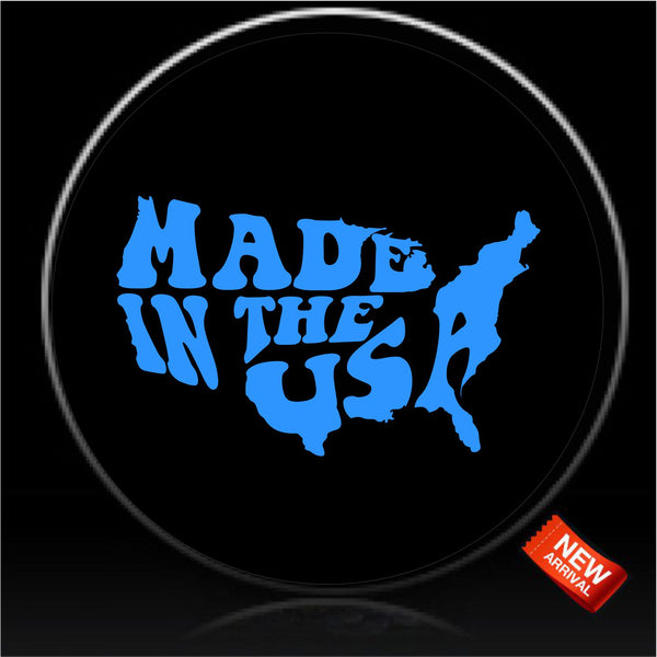 Made in the USA Art spare tire cover