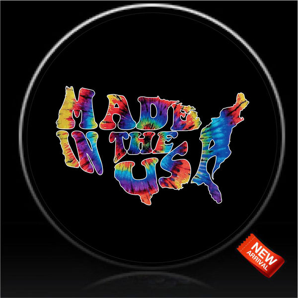 Made in the USA Art spare tire cover