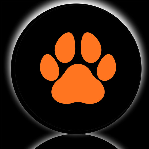paws orange spare tire cover