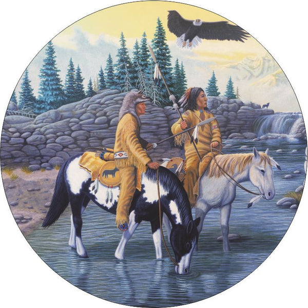 Peaceful Spirits Spare Tire Cover Michael Matherly©-Custom made to your exact tire size