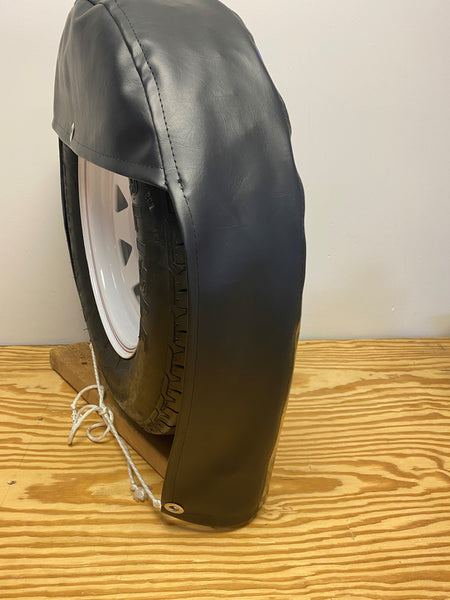 Texas Heavy Duty Flat Bottom Tire Cover for Tandem Axle(this is for a pair)-Custom made to your exact tire size