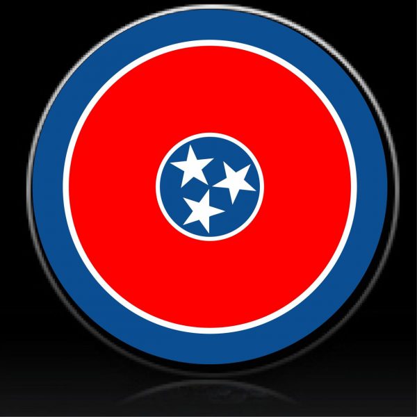 Tennessee flag spare tire cover