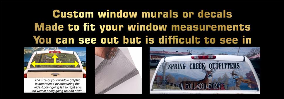 window mural decal