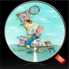 Tennis "LOVE" anyone? Add these great tennis spare tire cover designs to your ride