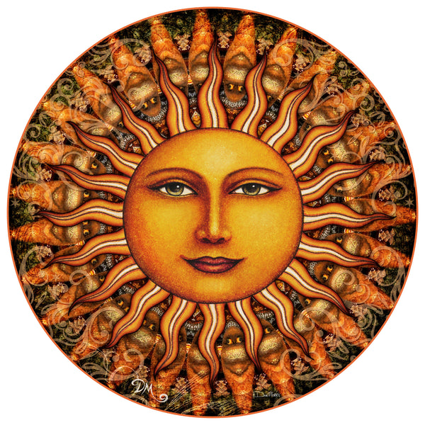 Aurora Sun Spare Tire Cover Dan Morris©-Custom made to your exact tire size