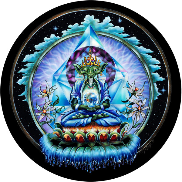 Crystal Buddah Spare Tire Cover Mike Dubois©-Custom made to your exact tire size