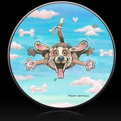 Dog Bath Time Spare Tire Cover Gary Patterson©-Custom made to your exact tire size