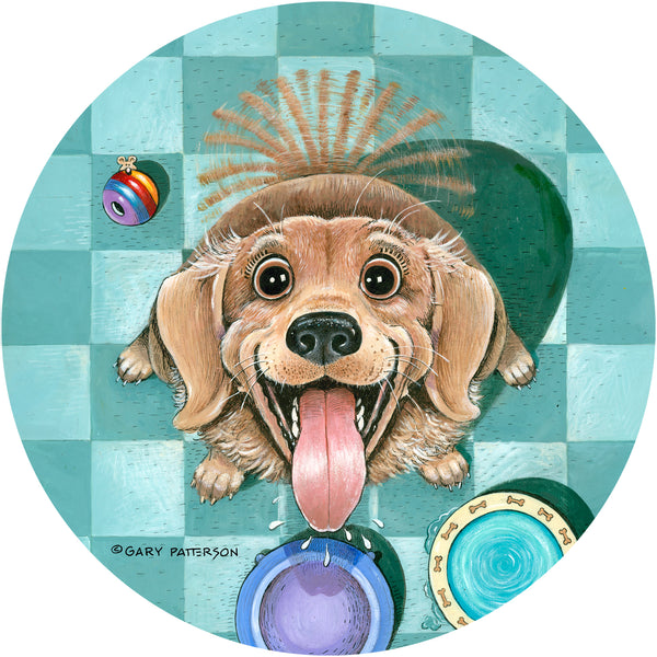 Dog Feed Me Spare Tire Cover Gary Patterson©-Custom made to your exact tire size