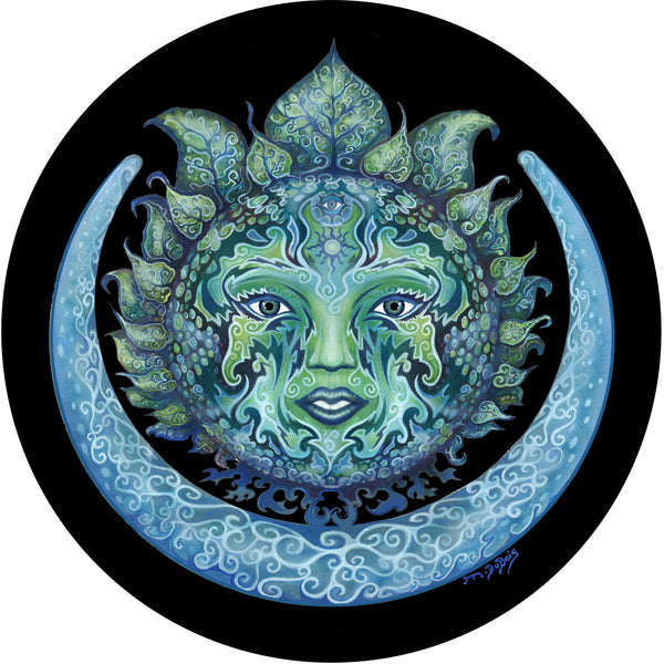 Green Woman Spare Tire Cover Mike Dubois©-Custom made to your exact tire size