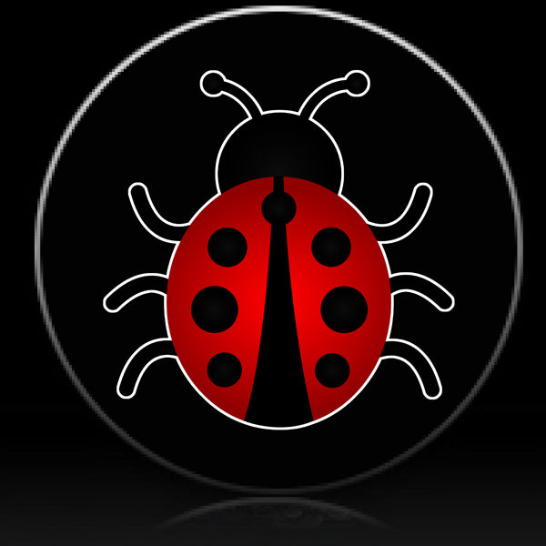 Ladybug spare tire cover